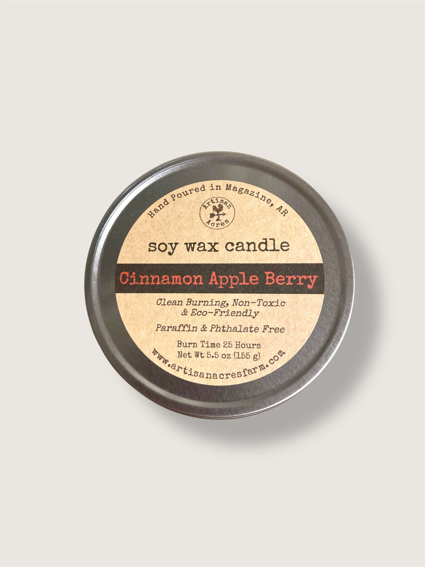 Cinnamon Apple Berry | Soy Wax Candle