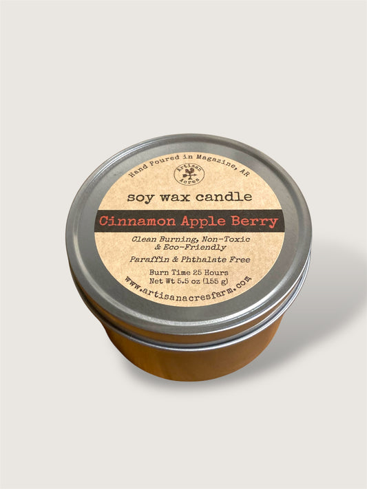 Cinnamon Apple Berry | Soy Wax Candle