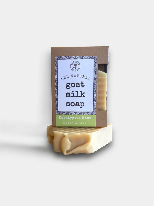 Eucalyptus + Mint | Goat Milk Soap (with essential oils)