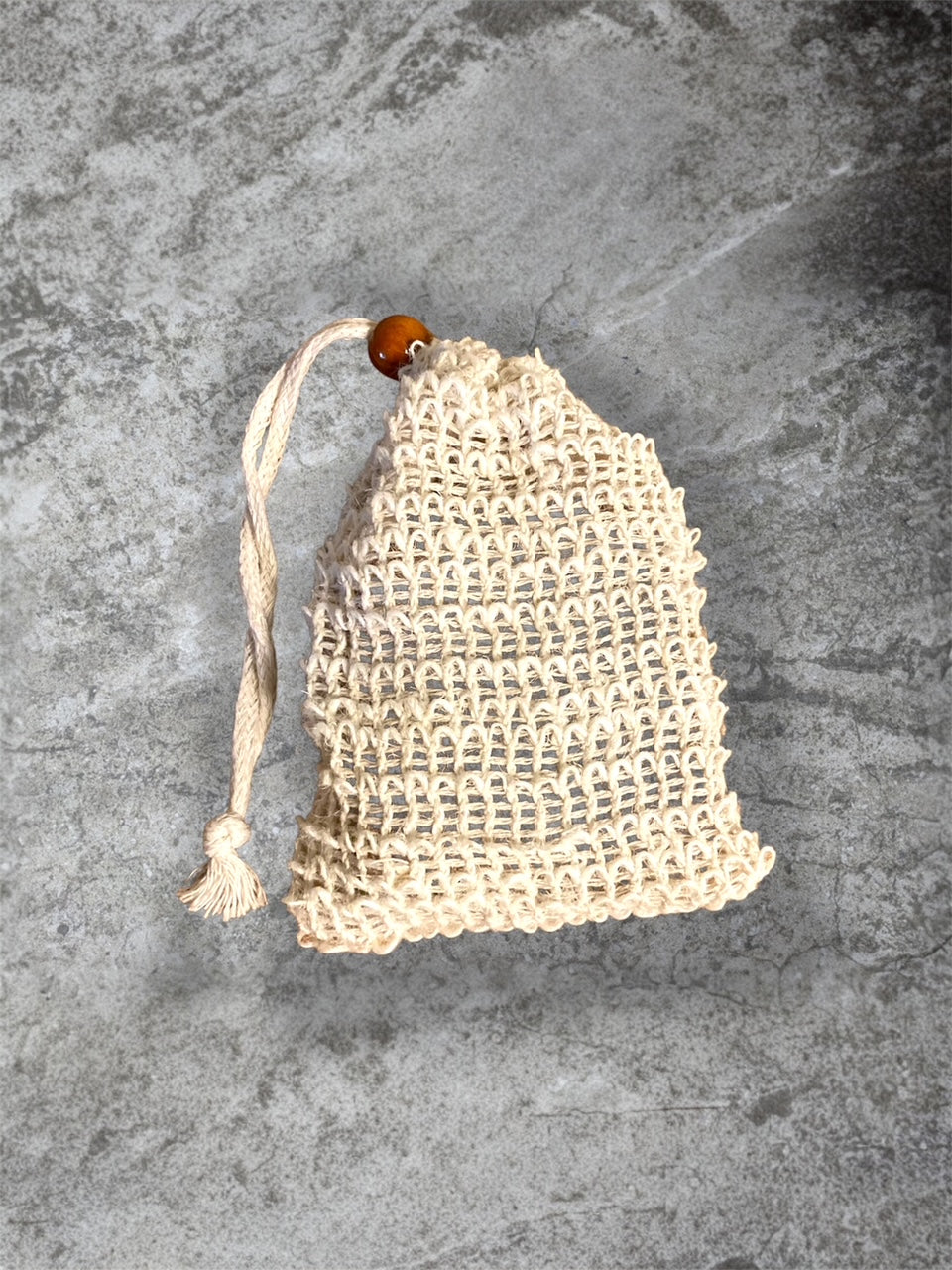 Sisal Soap Saver Pouch x 4