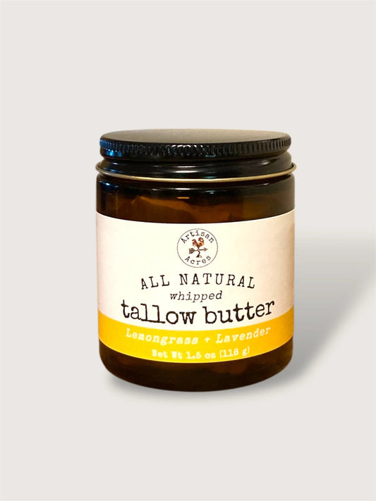 Whipped Tallow Butter  |  Lemongrass + Lavender