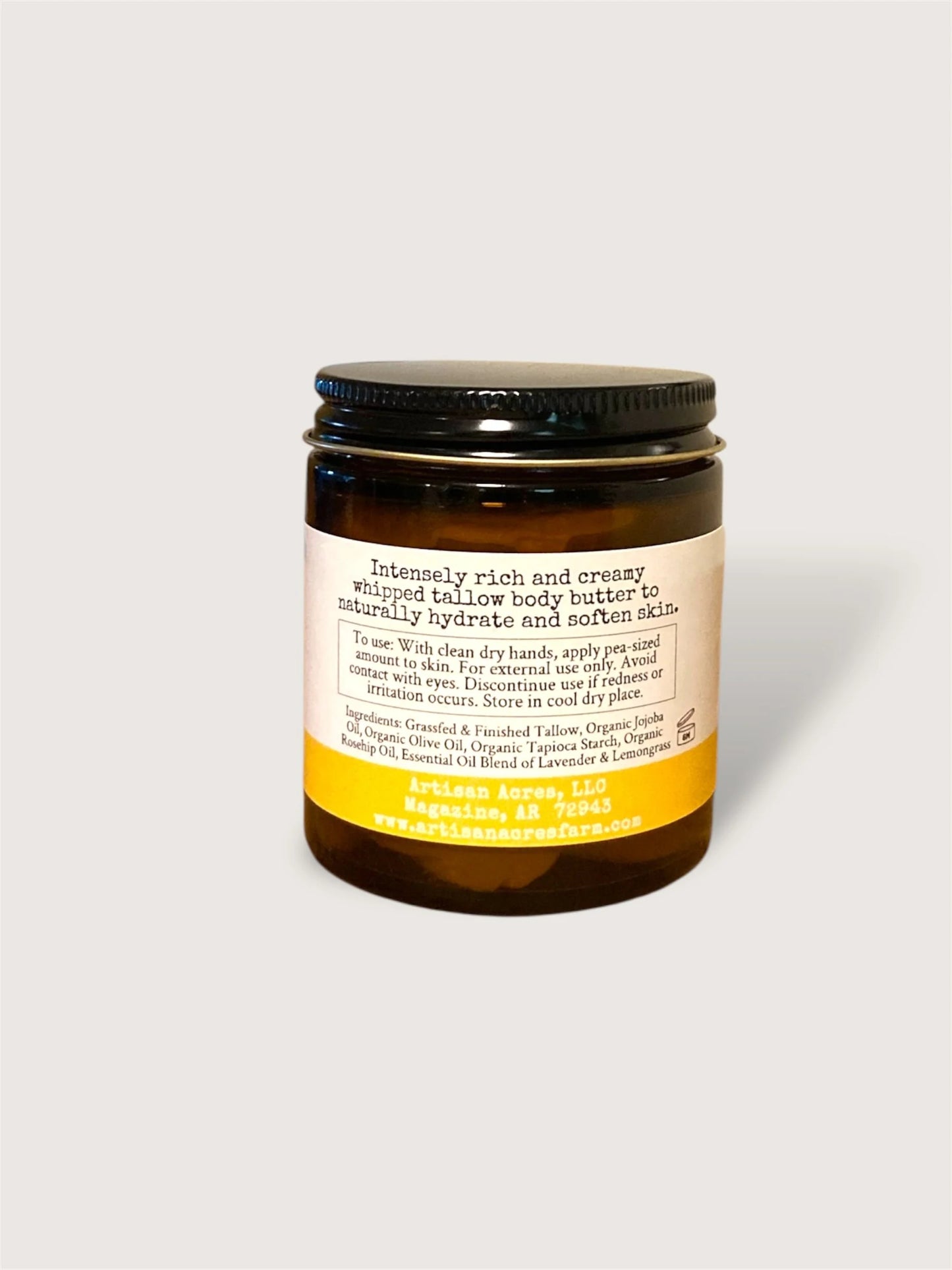 Whipped Tallow Butter  |  Lemongrass + Lavender