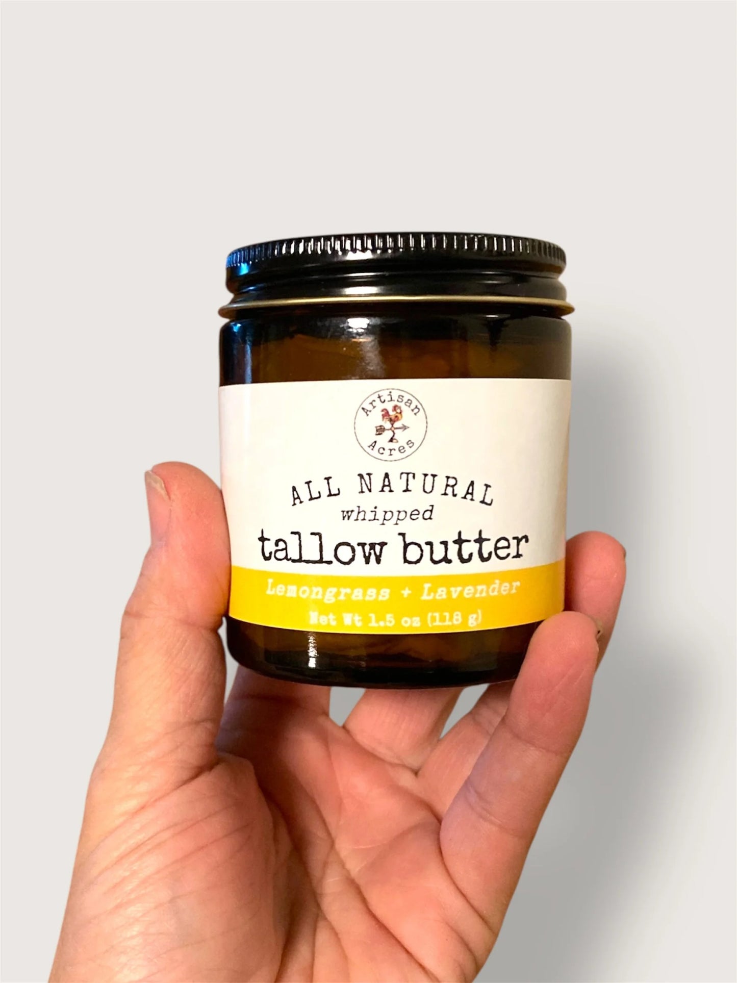 Whipped Tallow Butter  |  Lemongrass + Lavender
