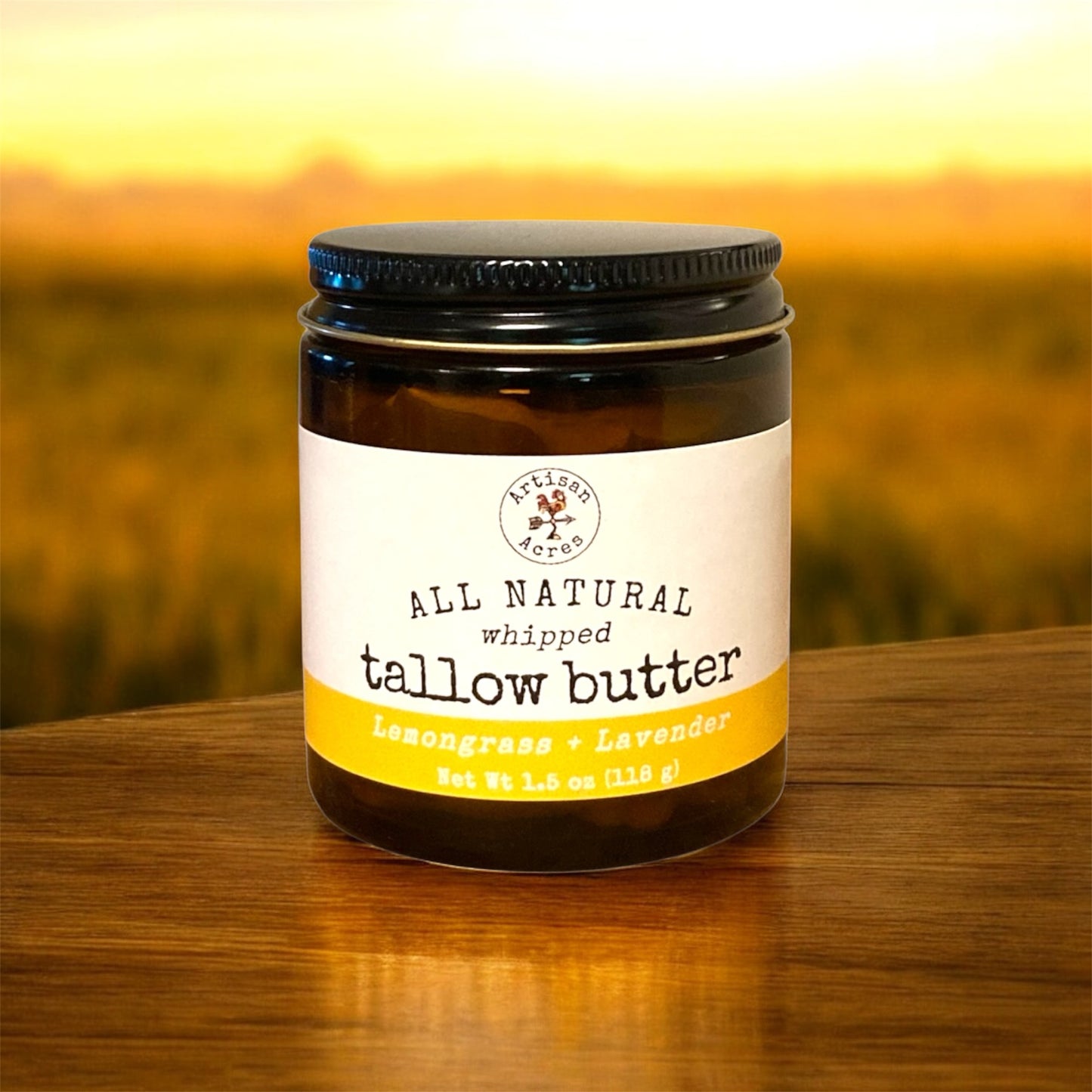 Whipped Tallow Butter  |  Lemongrass + Lavender